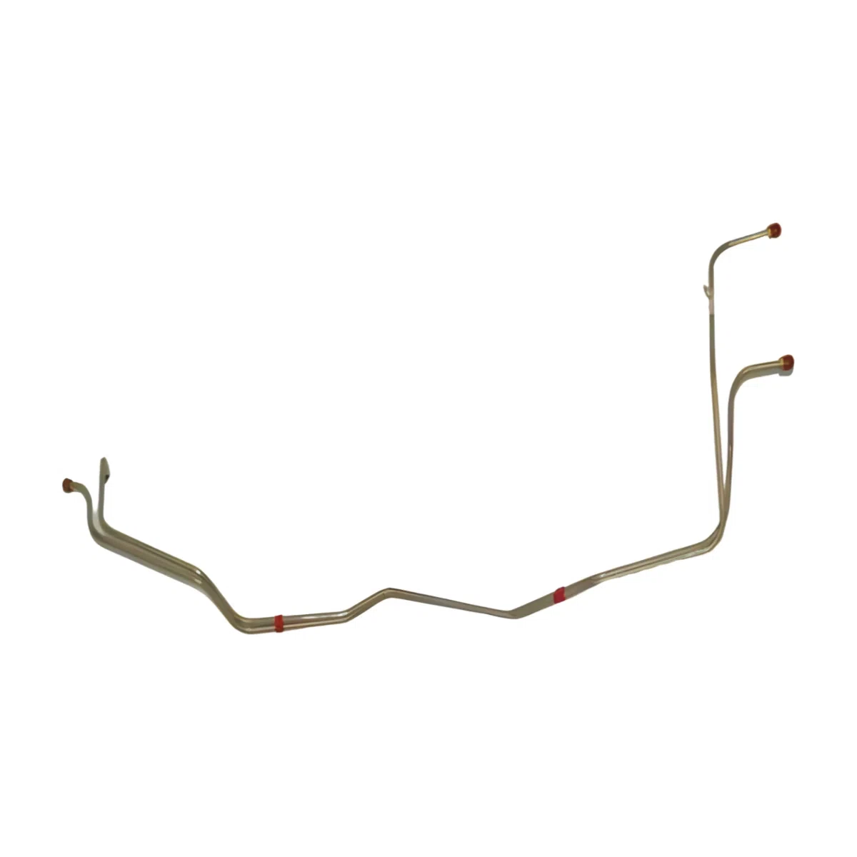 1975-78 Chevrolet Nova Transmission Cooler Lines w_ TH 350 Steel - XTC7501OM